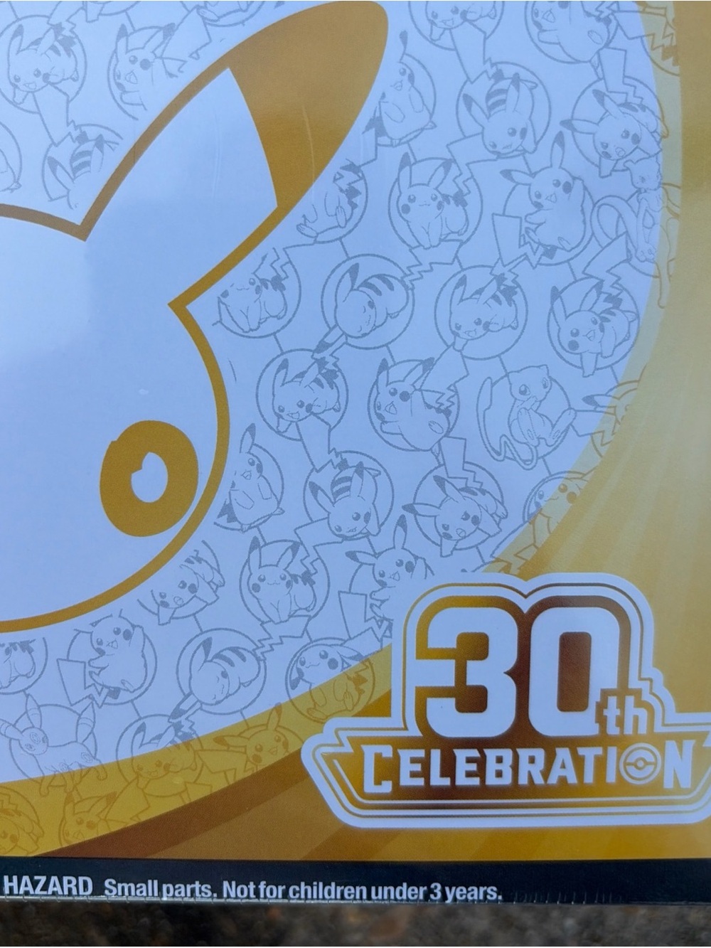 30th Celebration Gold Pikachu card set new